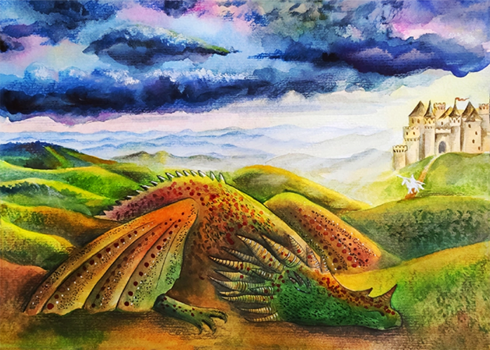 Kinderbuch gemischt Drache 01-1