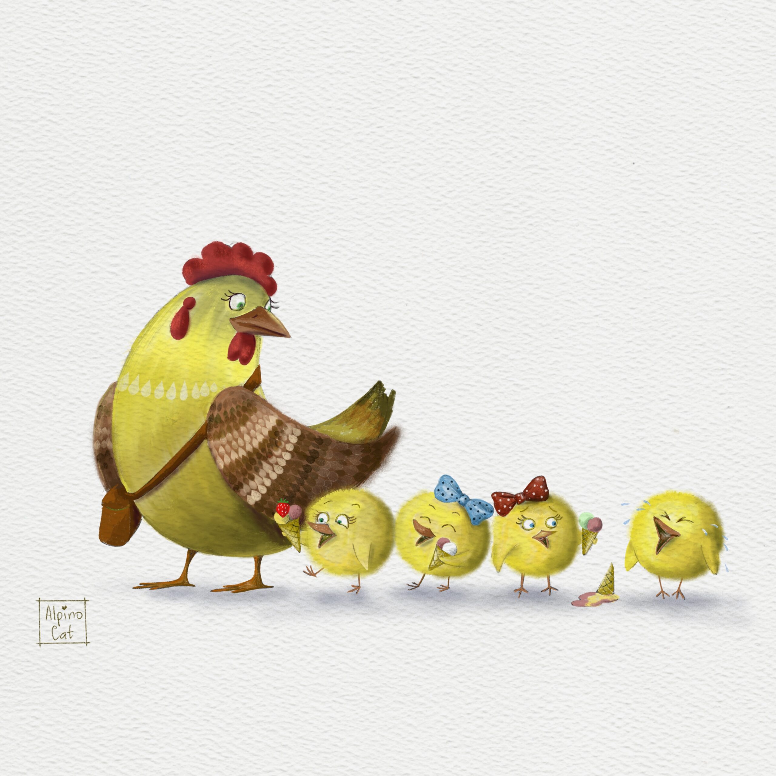 Chicken square
